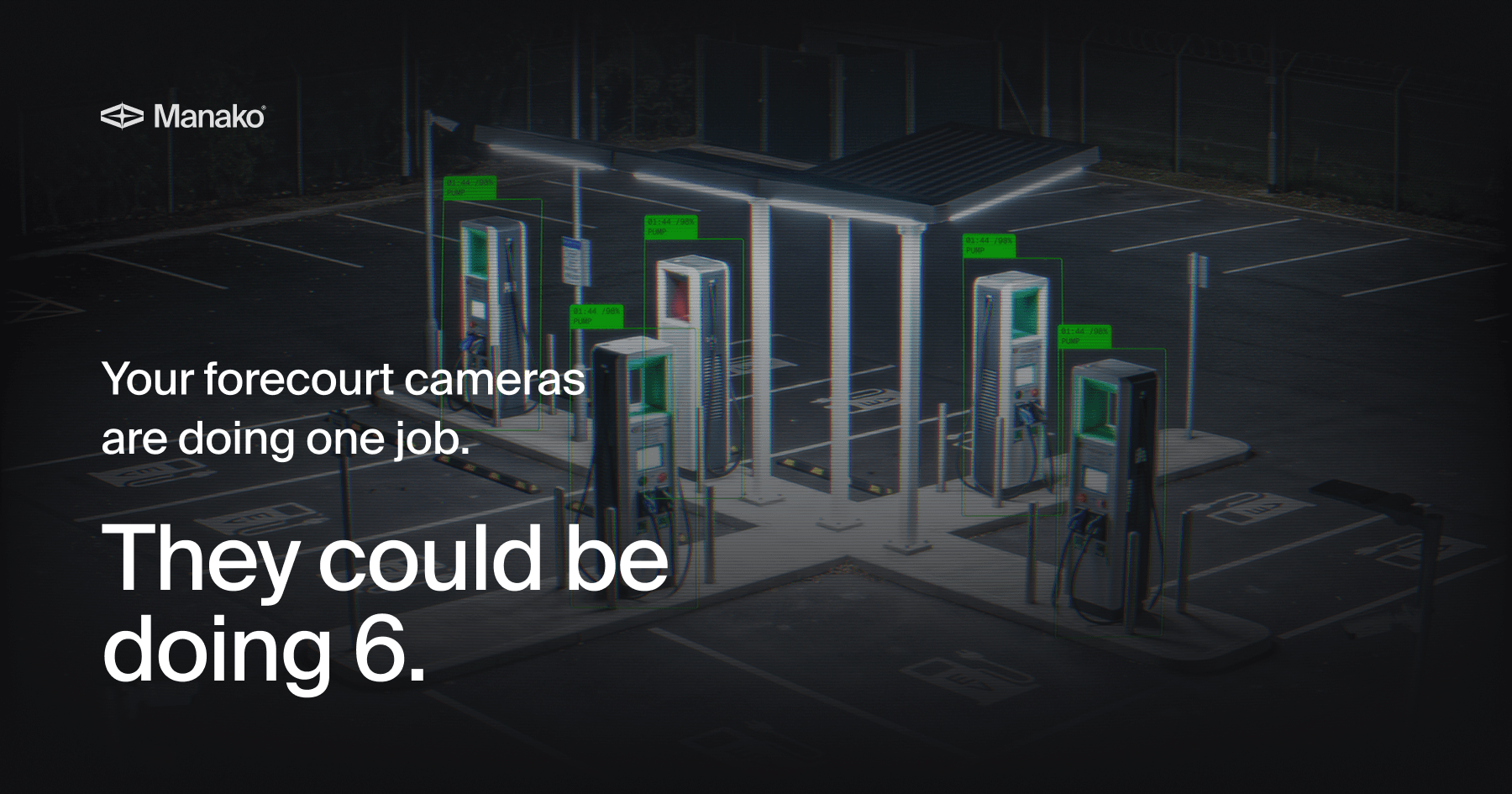Forecourt cameras: one job today, six tomorrow